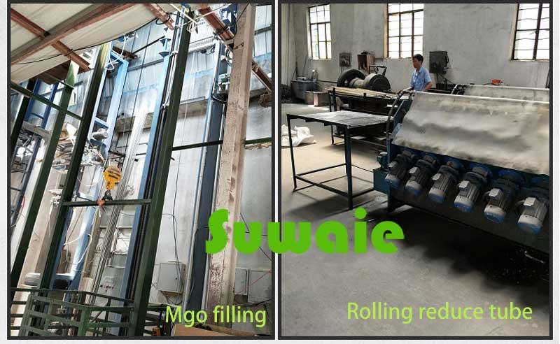 Industriell elektrisk gjutning i aluminiumvärmeprocess Industrial Electric Cast In Aluminum Heater process