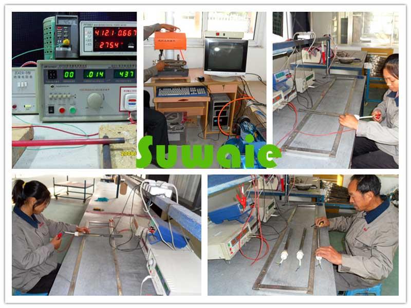 Customized Electric Heating Element Cartridge Heater test